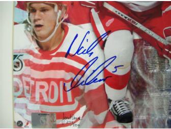 Nicklas Lidstrom Autographed Artwork