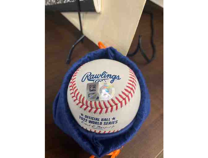 Astros' Framber Valdez Autographed Baseball