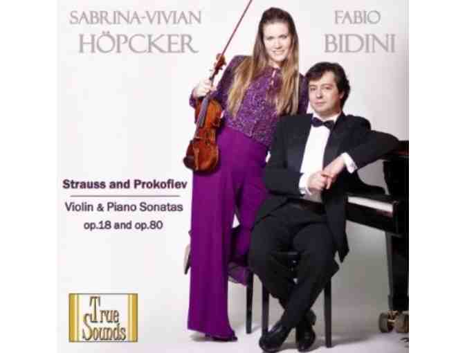3 CDs: Sabrina-Vivian Hopcker, violin