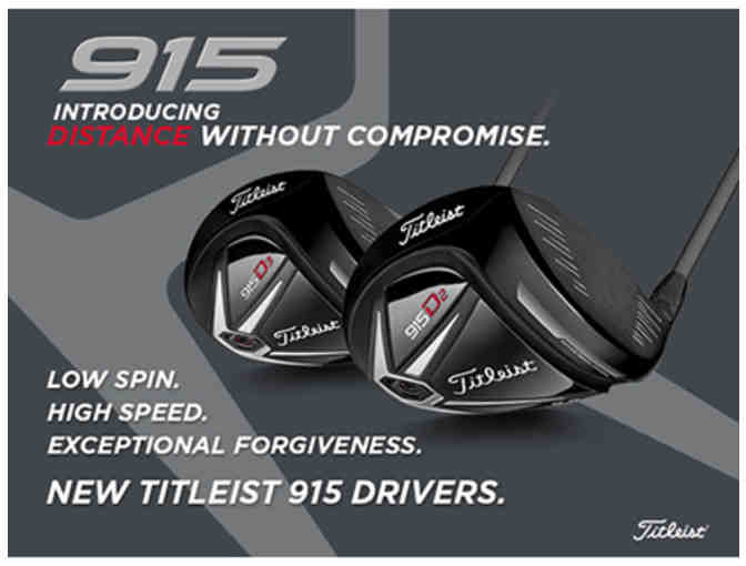 Titleist Mens 915 D2 Golf Driver - Play Like a Pro