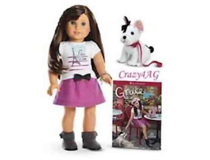 American Girl Doll of 2015, Grace, and Her Puppy Bonbon!