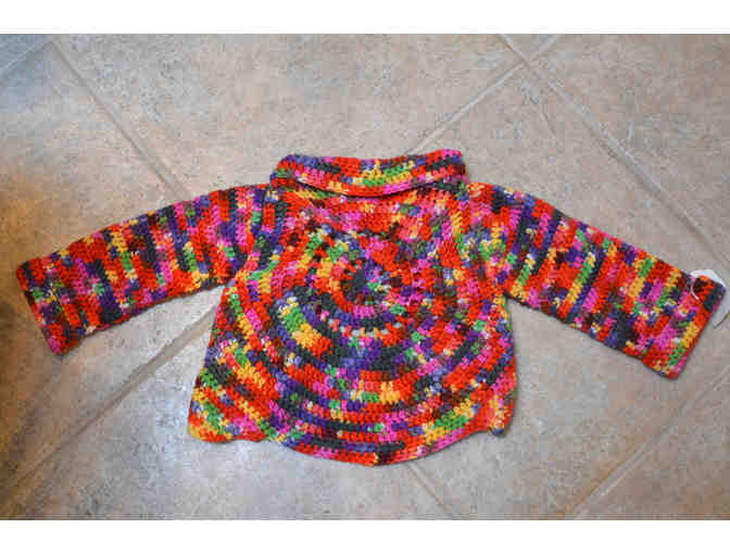 Crocheted Childrens/Baby Sweater