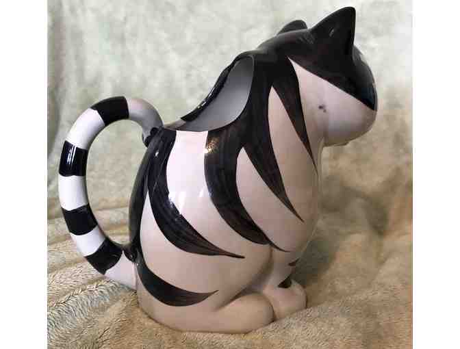 Cat with Tie Pitcher