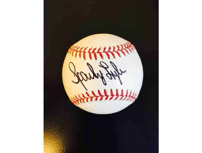 New York Yankees Former Pitchers Authentic Autographed Baseballs Sparky Lyle & Jeff Nelson