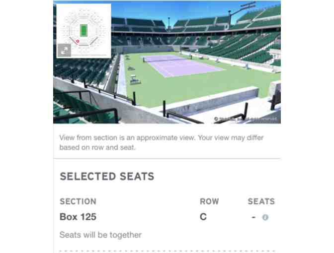 2017 Miami Open Tickets at Crandon Park- GREAT SEATS!