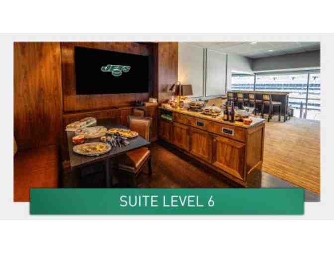 NY Jets Luxury Game Suite 18 Tickets 6 VIP Parking Passes with 4 On-Field Sideline Passes.