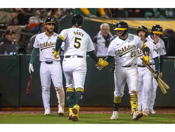 Three Field Level Tickets to Regular Season Athletics Game - Last Season ever in Oakland!