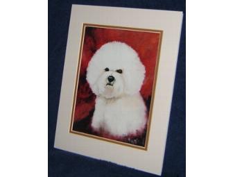 Bichon Art Print