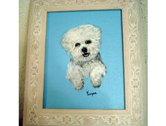 Bichon Painting