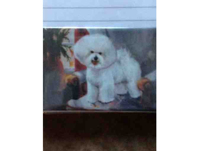 Bichon Notepad and Magnet