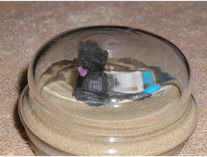 Black Labrador Retriever Candle Topper