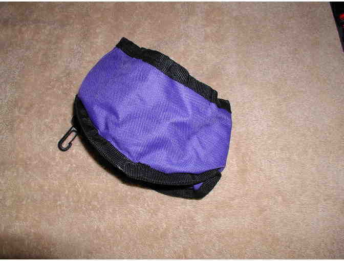 New! Collapsible Small Dog Bowl - Purple