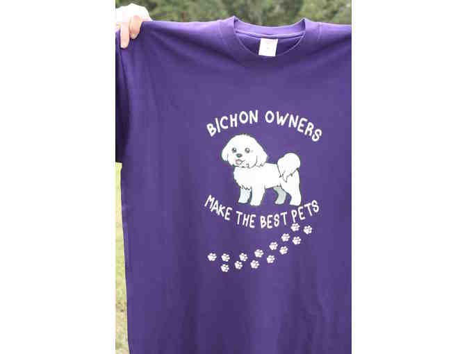 Bichon Owner Tee Shirt - Purple