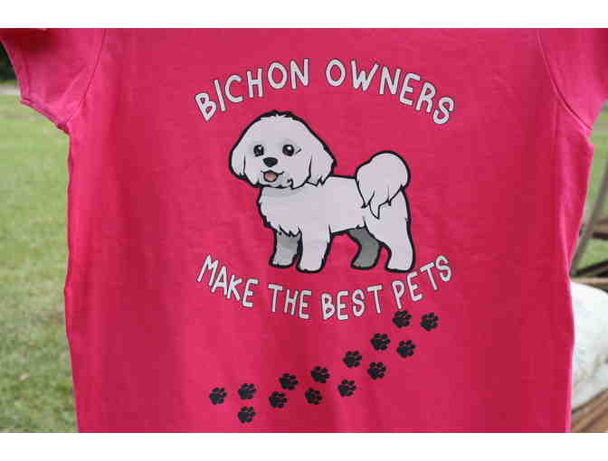 Bichon Owner Tee Shirt - Pink