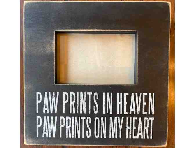 Paw Prints 4x6 Photo Frame