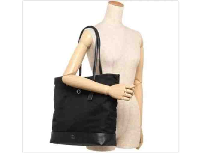 Coach Black Nylon Tote