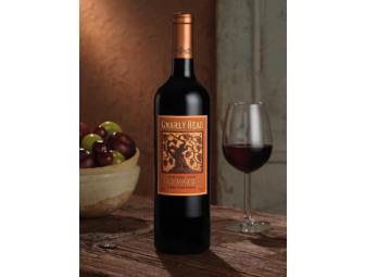 Etched 6L Bottle of Gnarly Head Old Vine Zinfandel 2011