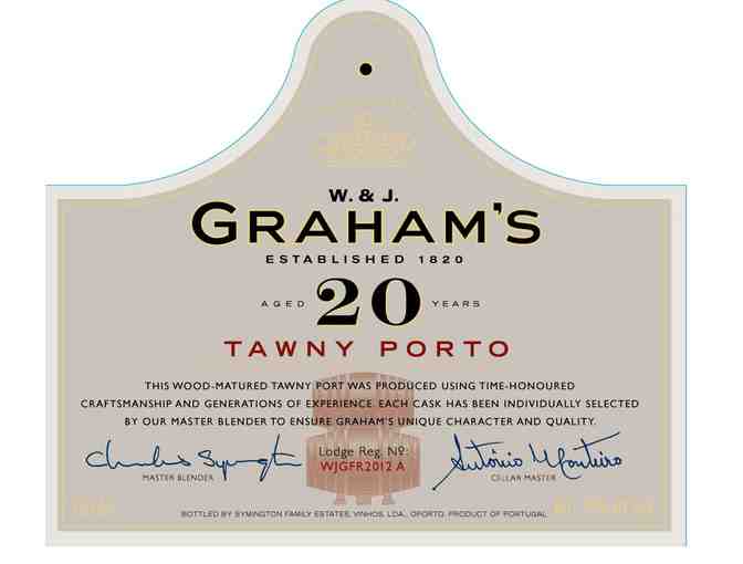 W & J Graham's Tawny Porto Aged 20 Years 4.5L