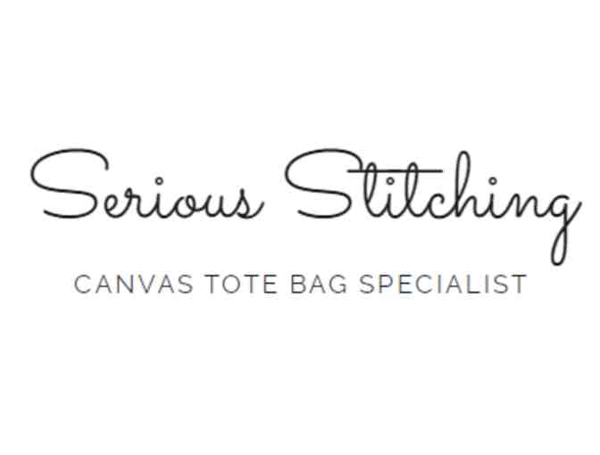 Serious Stitching - Utility Canvas Tote and Matching Mini Duffle