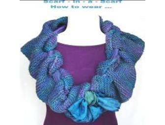 Balls and Skeins: 'Scarf-in-a-scarf' Knitting Kit