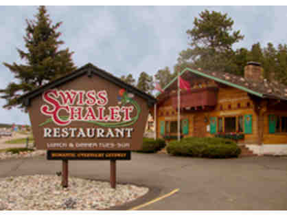 "Upstairs in the Swiss Chalet" Cottage Stay & Dinner