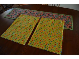 Table Runner and Two Matching Placemats