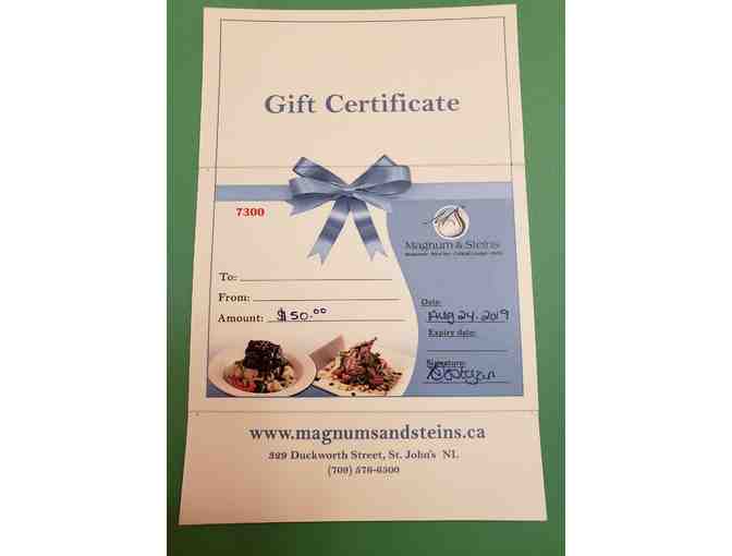 Magnum & Steins Gift Card #1