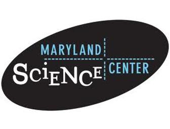 Maryland Science Center 2 Adult & 2 Child Admission Vouchers