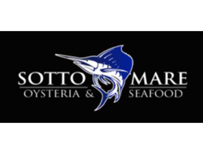 Sotto Mare Restaurant: $100 Gift Certificate