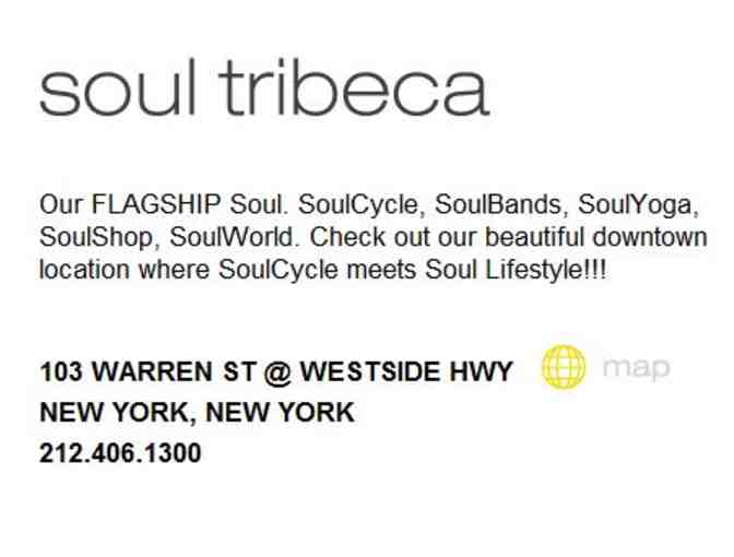 Soul Cycle Class for You and 2 Friends @ Maiden Lane Location