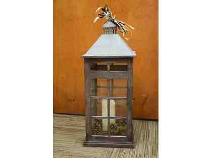 Rustic Indoor/Outdoor Decorative Lantern