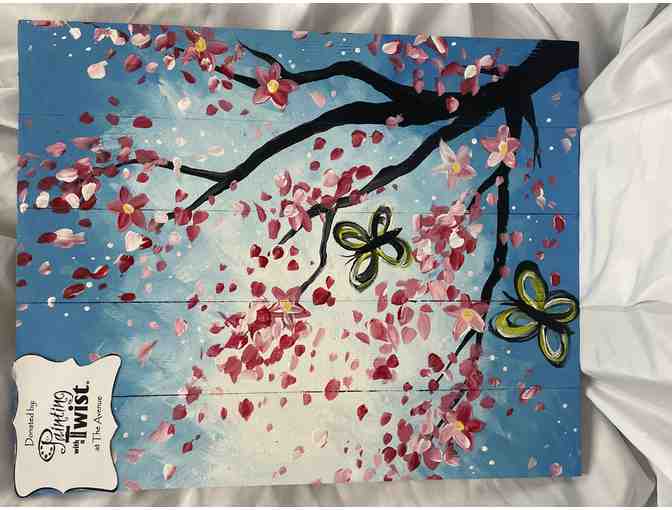 Painting with a Twist ~ Butterfly Painting and $5 gift card