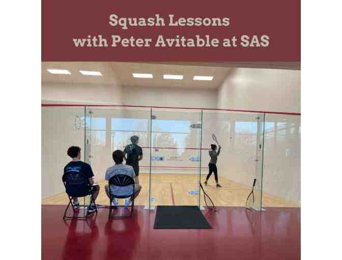 Two (2) Squash Lesson with Pete Avitable - Photo 1