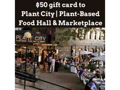 $50 gift card to Plant City | Plant-Based Food Hall & Marketplace
