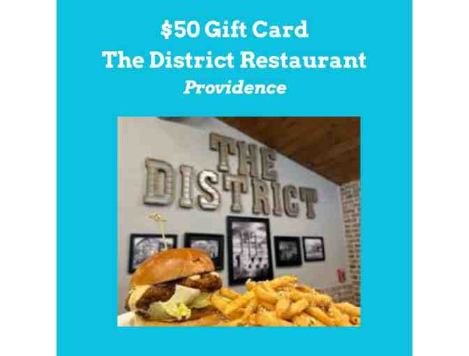 $50 Gift Card The District Restaurant - Photo 1