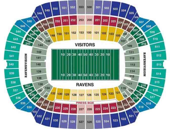 Ravens Football Tickets (2) - Great Seats!