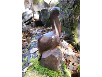 Ironwood Pelican Sculpture
