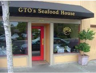 $50 Gift Certificate for GTO's Seafood House