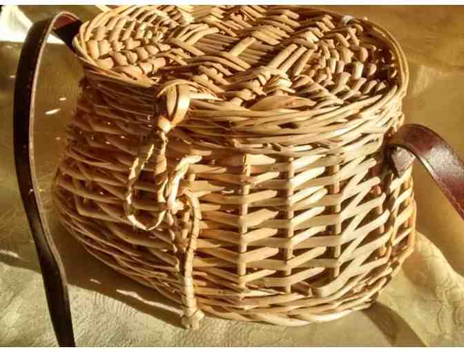 Adorable Child's Wicker Fishing Basket