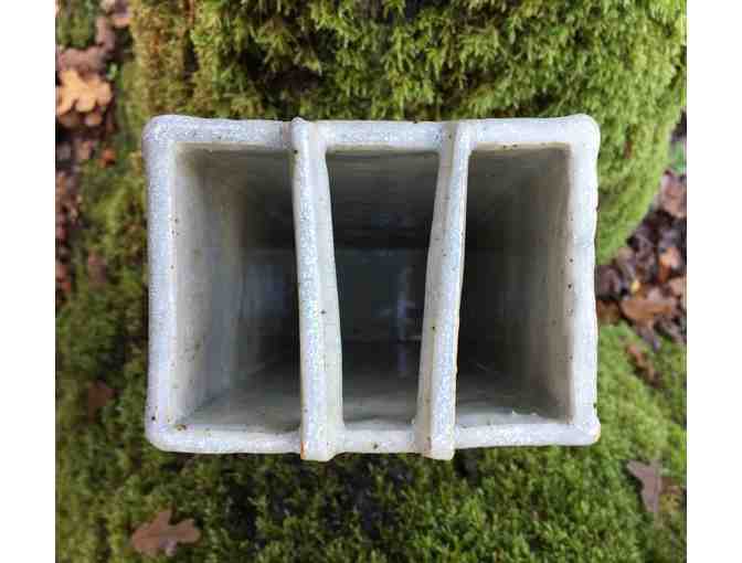 Marble Glazed Stoneware Vase from Stone Soldier Pottery