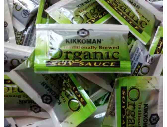 Kikkoman Organic Soy Sauce - 100 individual packets