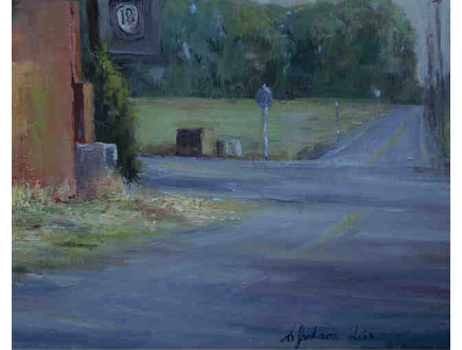 'Gallery Ahead', oil on canvas by Cynthia Jackson-Hein