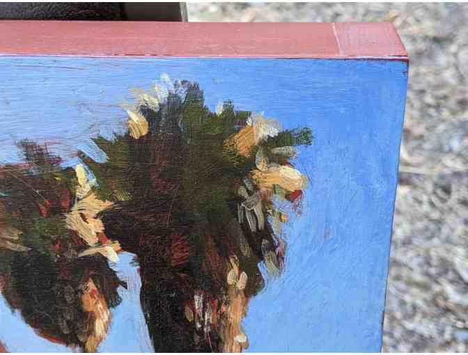 Painting - 3 Palms - by D.A. Bishop