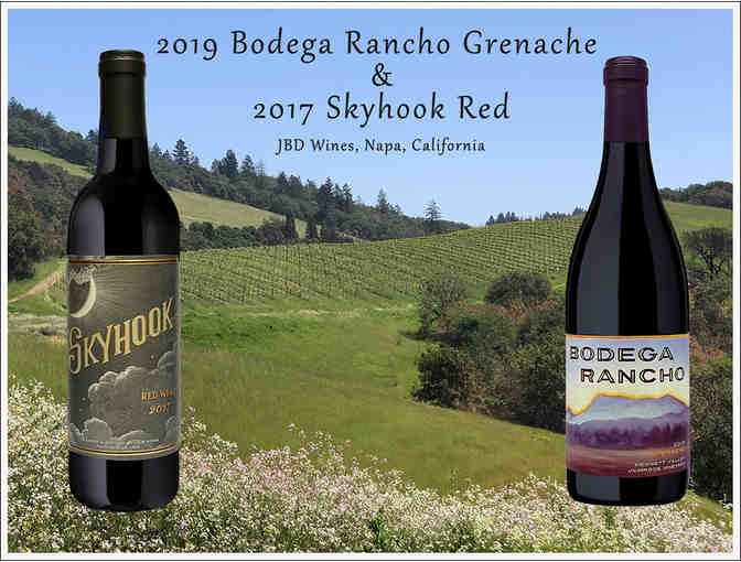 Bodega Rancho 2019 Grenache and 2017 Skyhook Red Wine