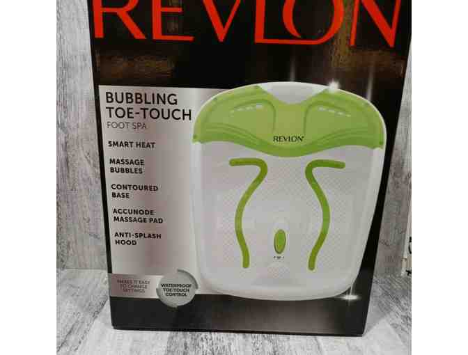 Revlon Vibrating Foot Massage Spa - NEW
