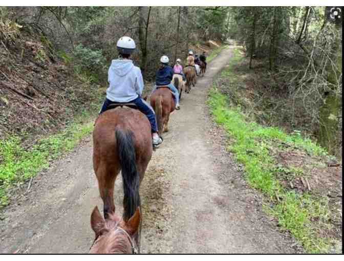 Horseback riding at Five Brooks Ranch, two hours for two riders!