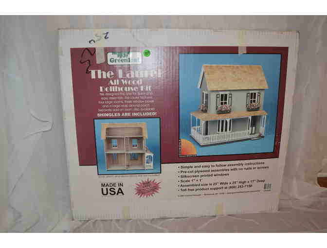 Wooden Dollhouse Kit