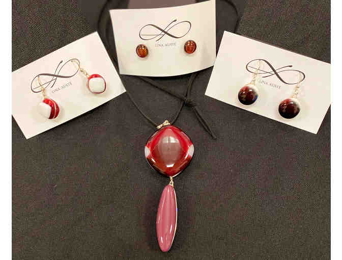 Custom Glass Jewelry Collection by Lina Auste