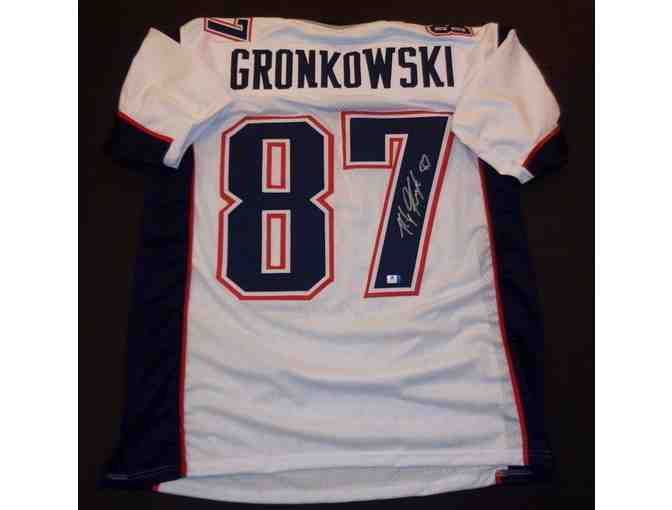 Rob Gronkowski Autographed Football Jersey - Photo 1