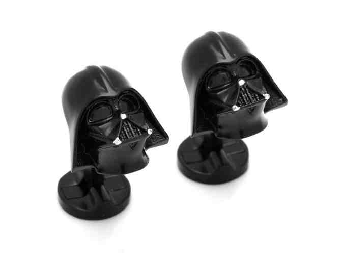 3D Darth Vader Cuff Links BY STAR WARS - Photo 1